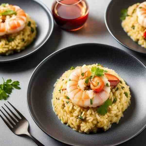 Ризотто с морепродуктами